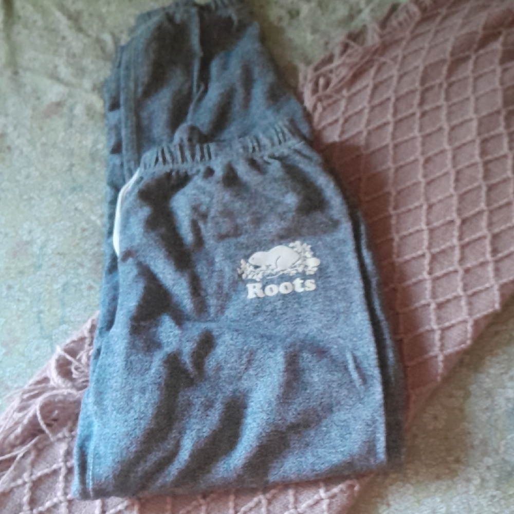 Roots Womens Charcoal Joggers